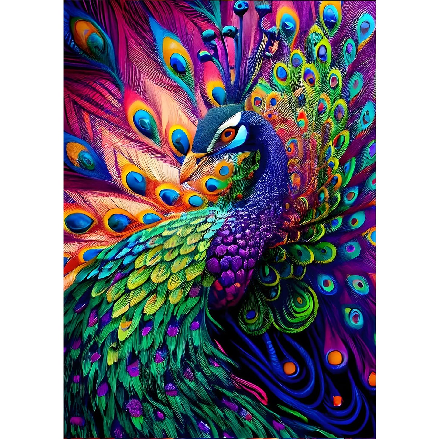 Colourful Peacock