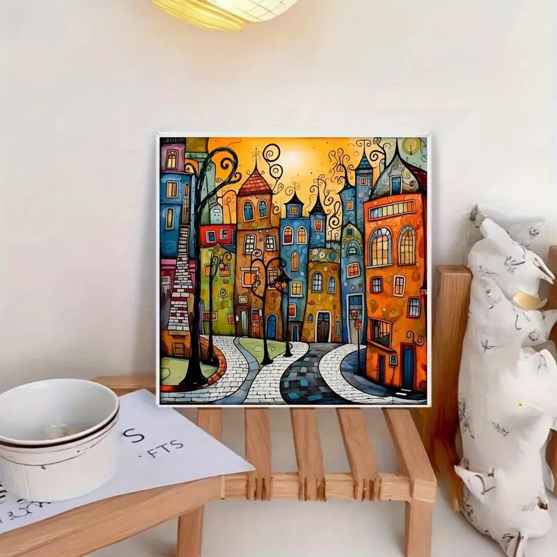 Cityscape - Diamond Canvas