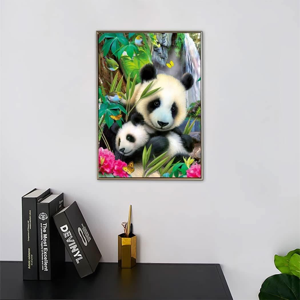 Panda - Diamond Canvas